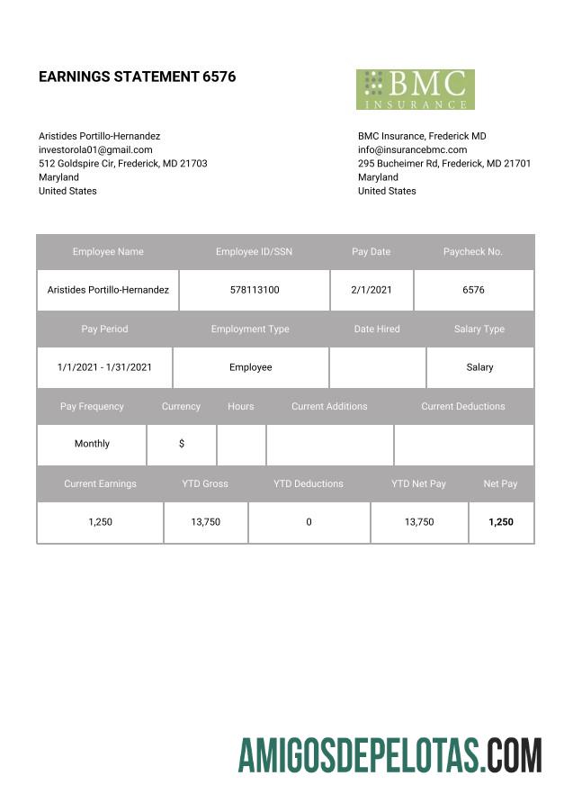 Esboço de jogo do seguro BMC amostra